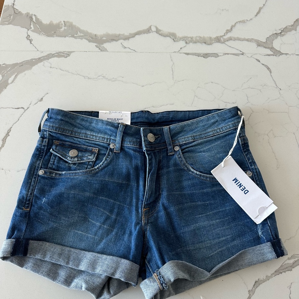 Denim Blue Women's Shorts